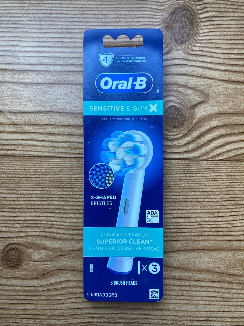 Oral-B Gum Care Replacement Brush Heads - 3 Count Brand New NWT
